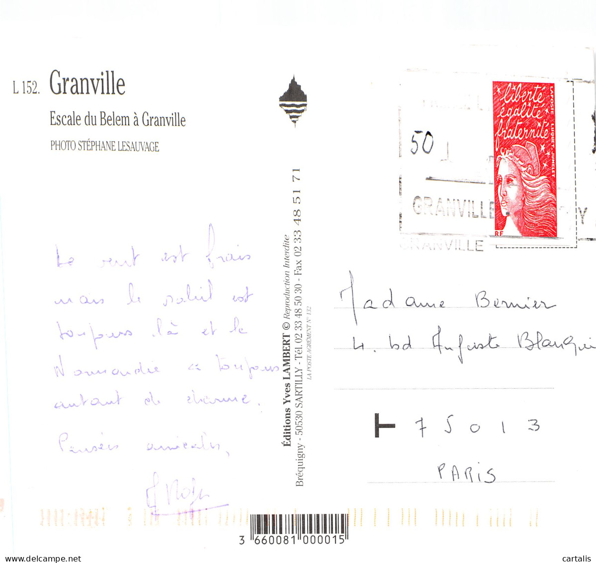 50-GRANVILLE-N°C4088-C/0005 - Granville