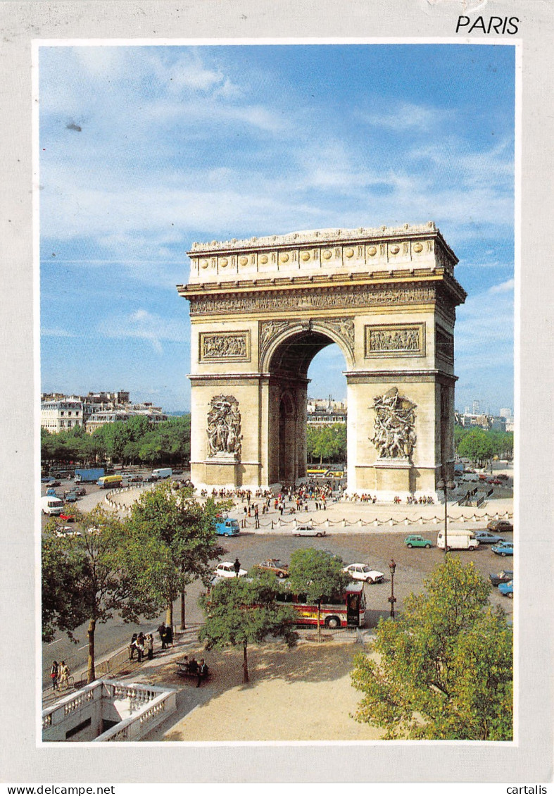 75-PARIS L ARC DE TRIOMPHE-N°C4089-A/0225 - Sonstige & Ohne Zuordnung