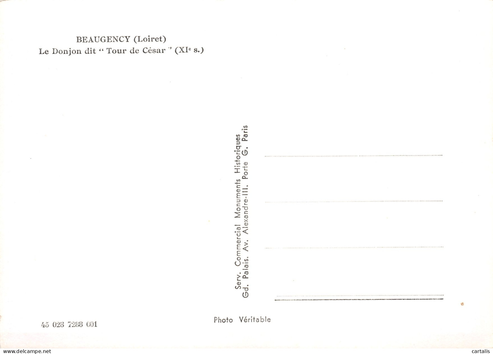 45-BEAUGENCY-N°C4089-A/0141 - Beaugency