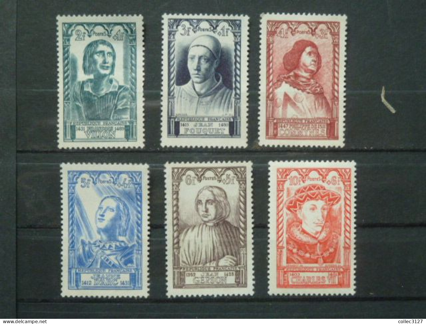 CX3 - France - Série Célébrité Du XVe Siecle - YT 765 à 770 - NSG (Neuf Sans Gomme) - TB - Unused Stamps