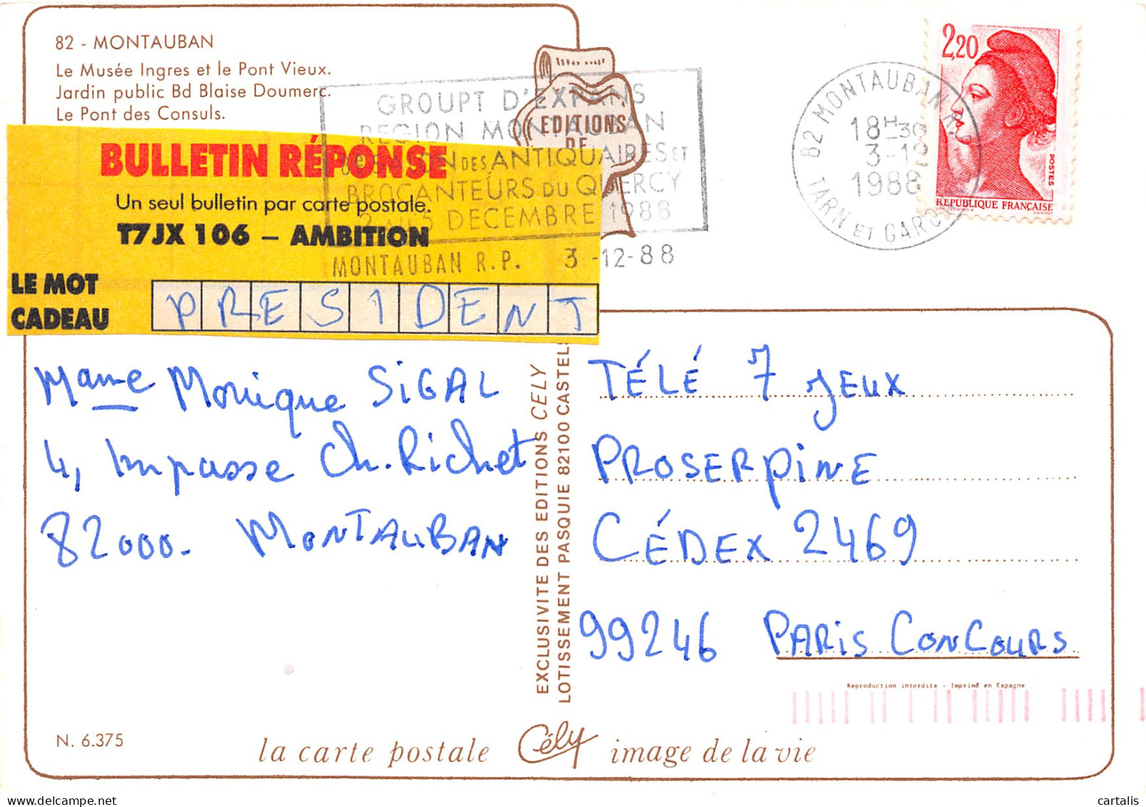 82-MONTAUBAN-N°C4089-C/0377 - Montauban
