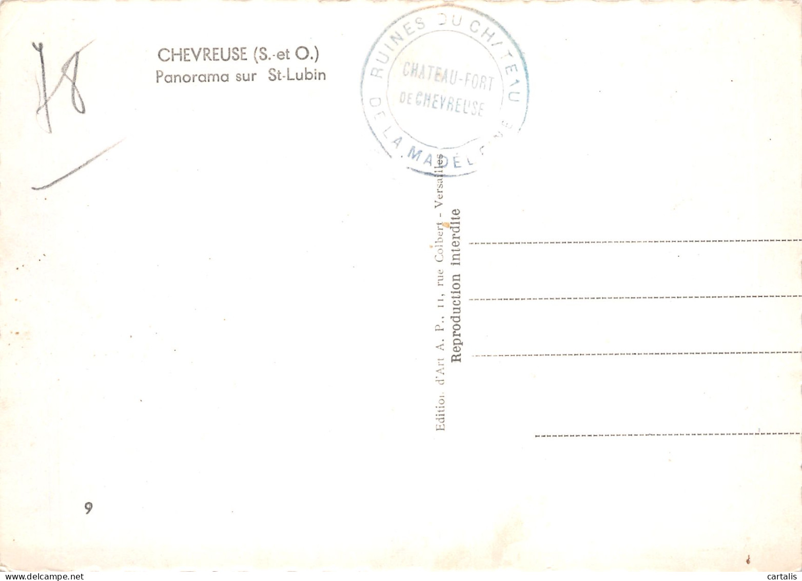 78-CHEVREUSE SAINT LUBIN-N°C4089-C/0131 - Chevreuse