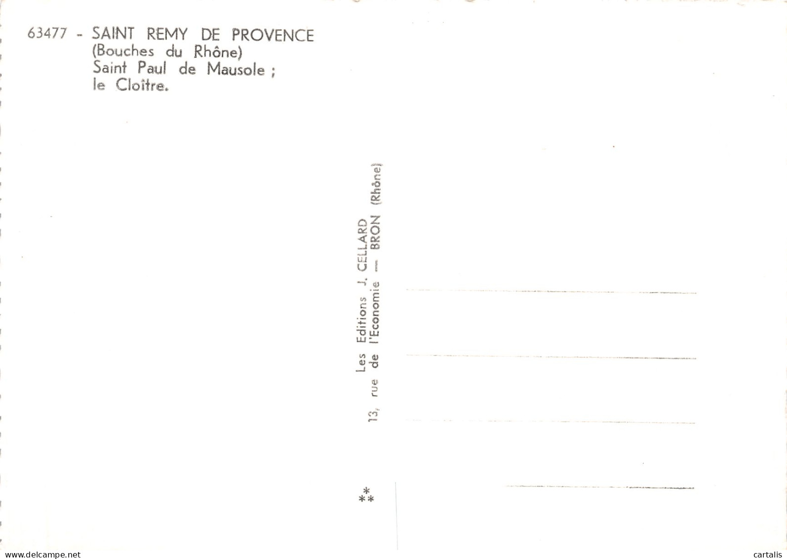 13-SAINT REMY DE PROVENCE-N°C4089-C/0041 - Saint-Remy-de-Provence