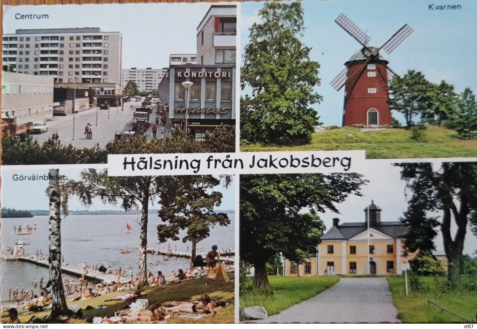 Sweden Hälsning Från Jakobsberg - Schweden