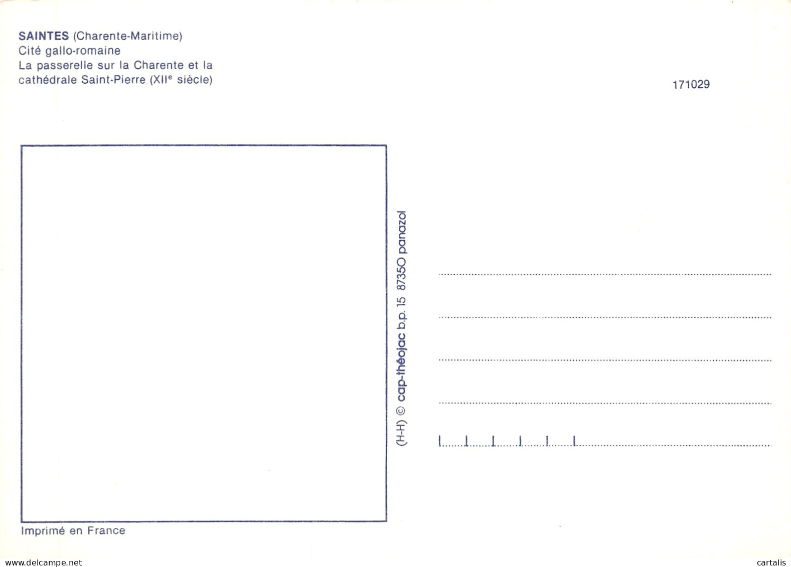 17-SAINTES-N°C4090-B/0017 - Saintes