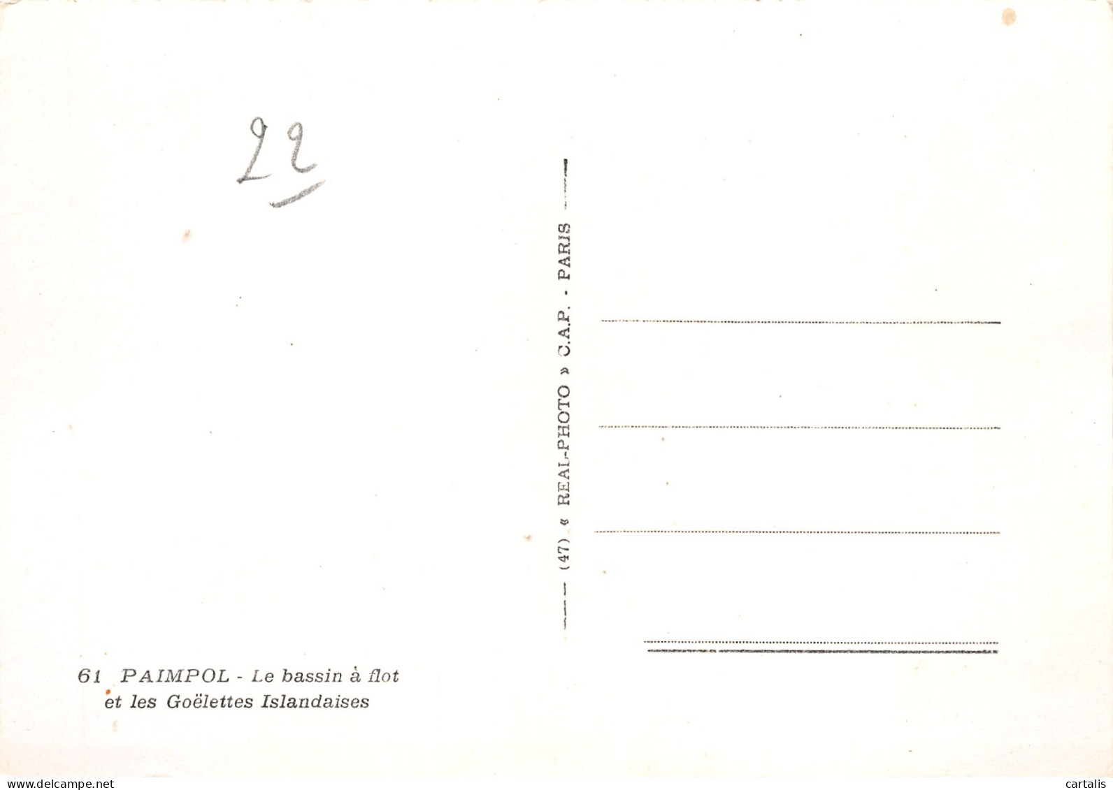 22-PAIMPOL-N°C4090-A/0383 - Paimpol