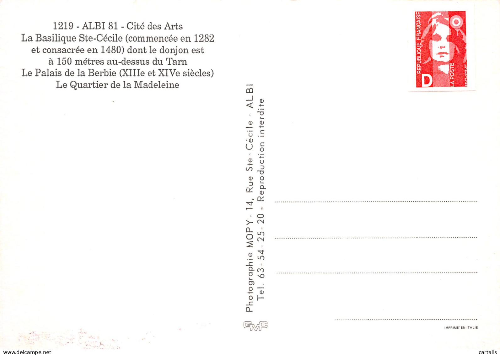 81-ALBI-N°C4090-A/0257 - Albi