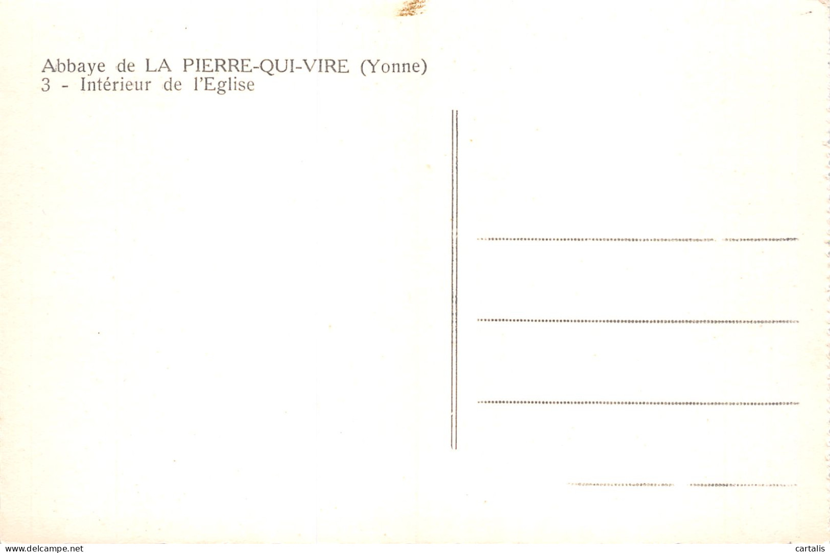 89-LA PIERRE QUI VIRE-N°C4089-E/0297 - Otros & Sin Clasificación