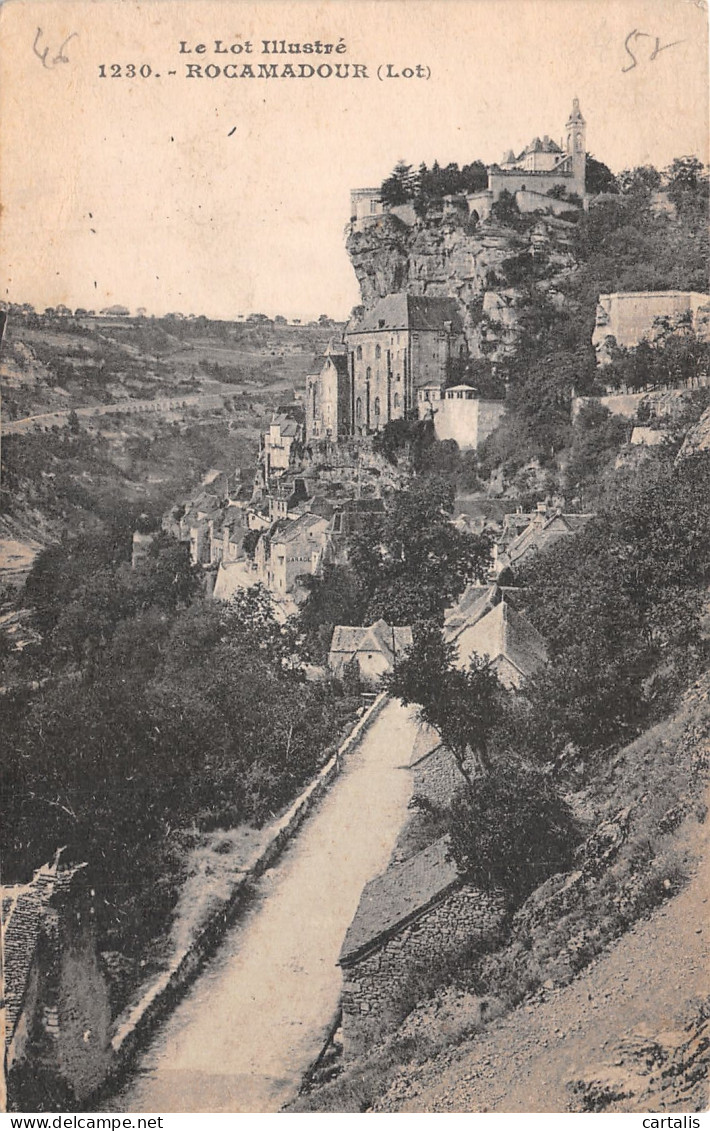 46-ROCAMADOUR-N°C4089-E/0131 - Rocamadour