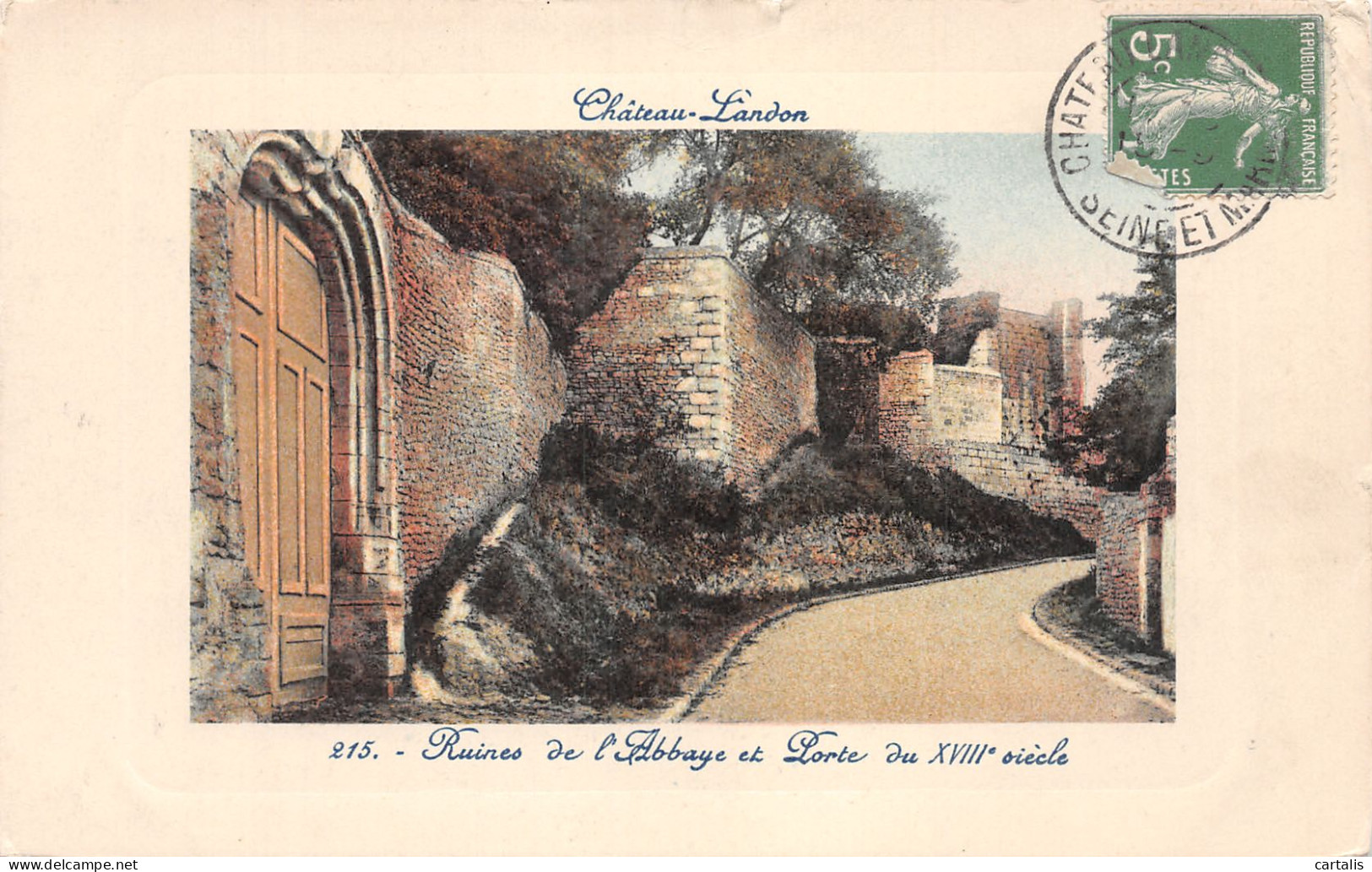77-CHATEAU LANDON-N°C4089-E/0009 - Chateau Landon