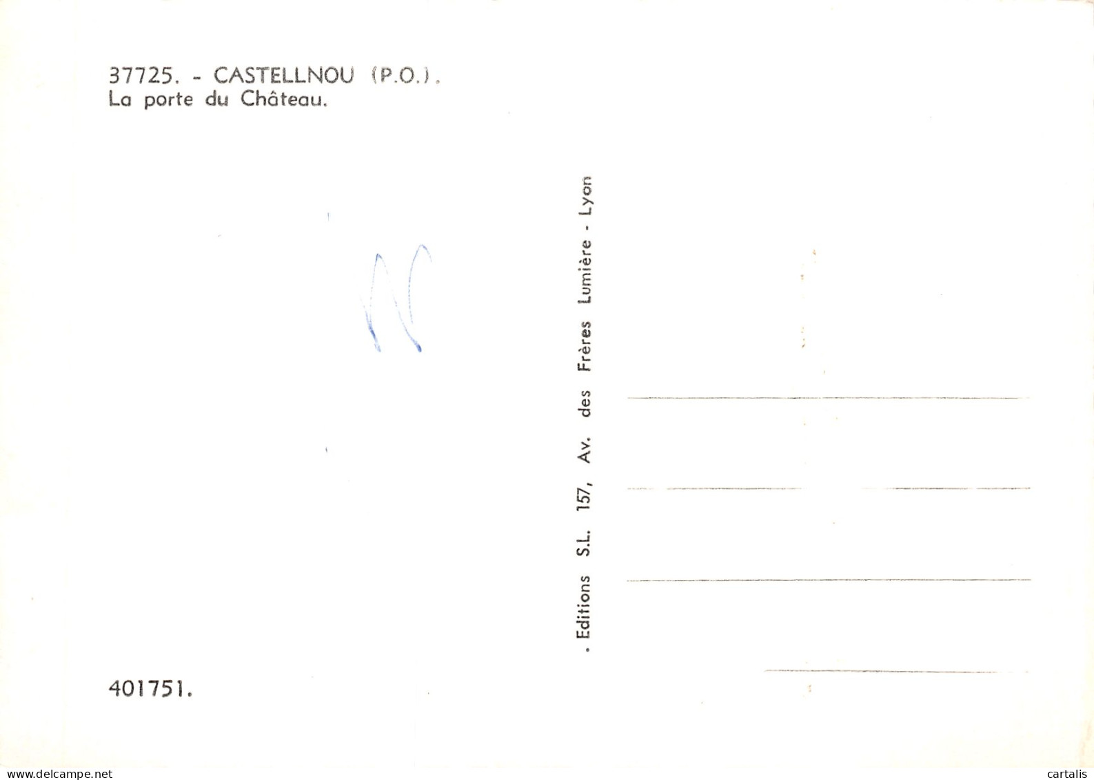 66-CASTELLNOU-N°C4090-D/0385 - Other & Unclassified