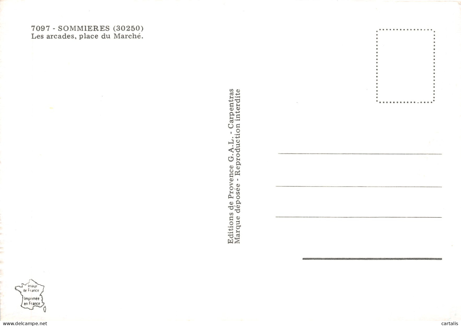 30-SOMMIERES-N°C4090-C/0393 - Sommières