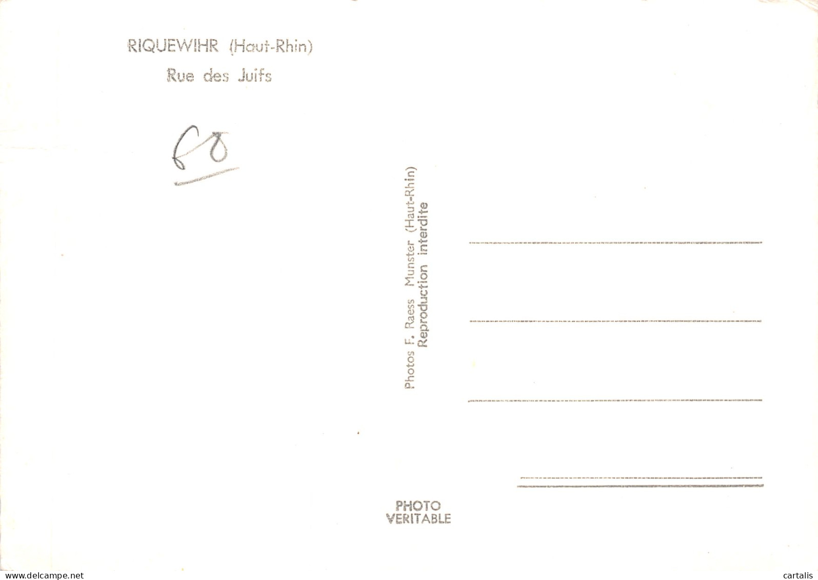 68-RIQUEWIHR-N°C4090-B/0391 - Riquewihr