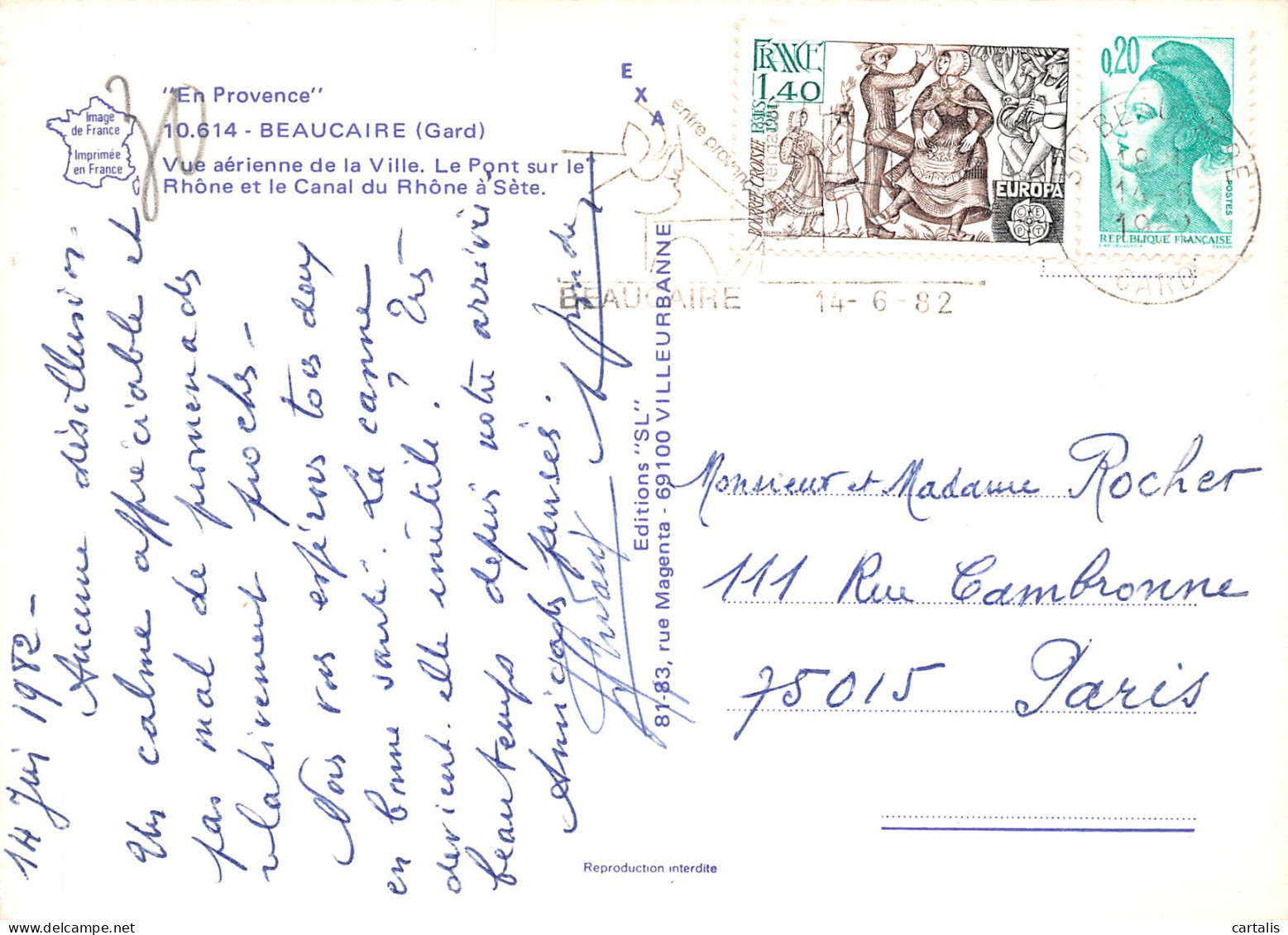 30-BEAUCAIRE-N°C4090-B/0215 - Beaucaire