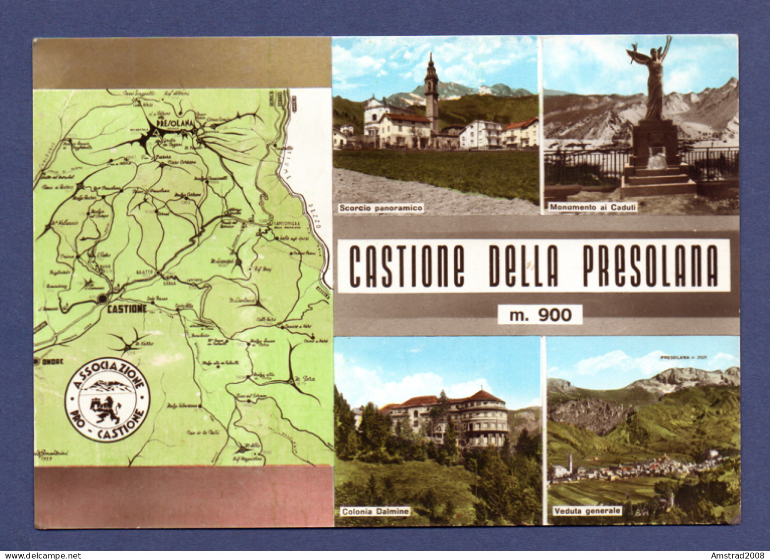 1964 - CASTIONE DELLA PRESOLANA -  ITALIE - Bergamo