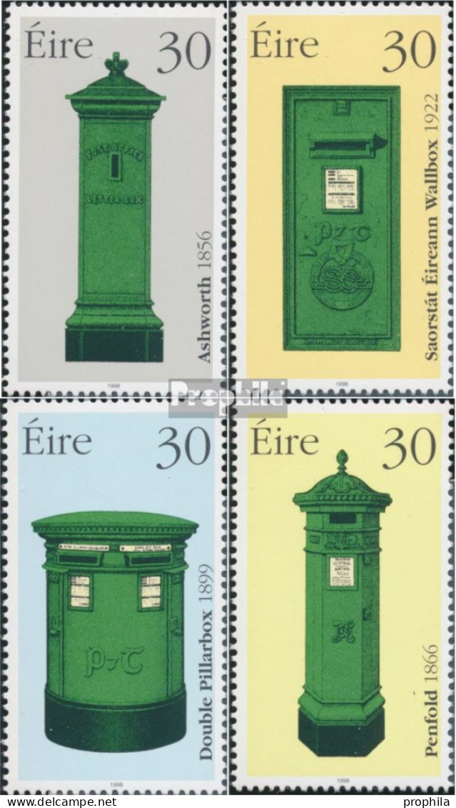 Irland 1092-1095 (kompl.Ausg.) Postfrisch 1998 Briefkästen - Ungebraucht