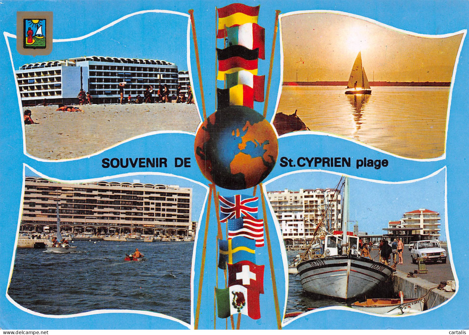 66-SAINT CYPRIEN PLAGE-N°C4091-A/0279 - Saint Cyprien