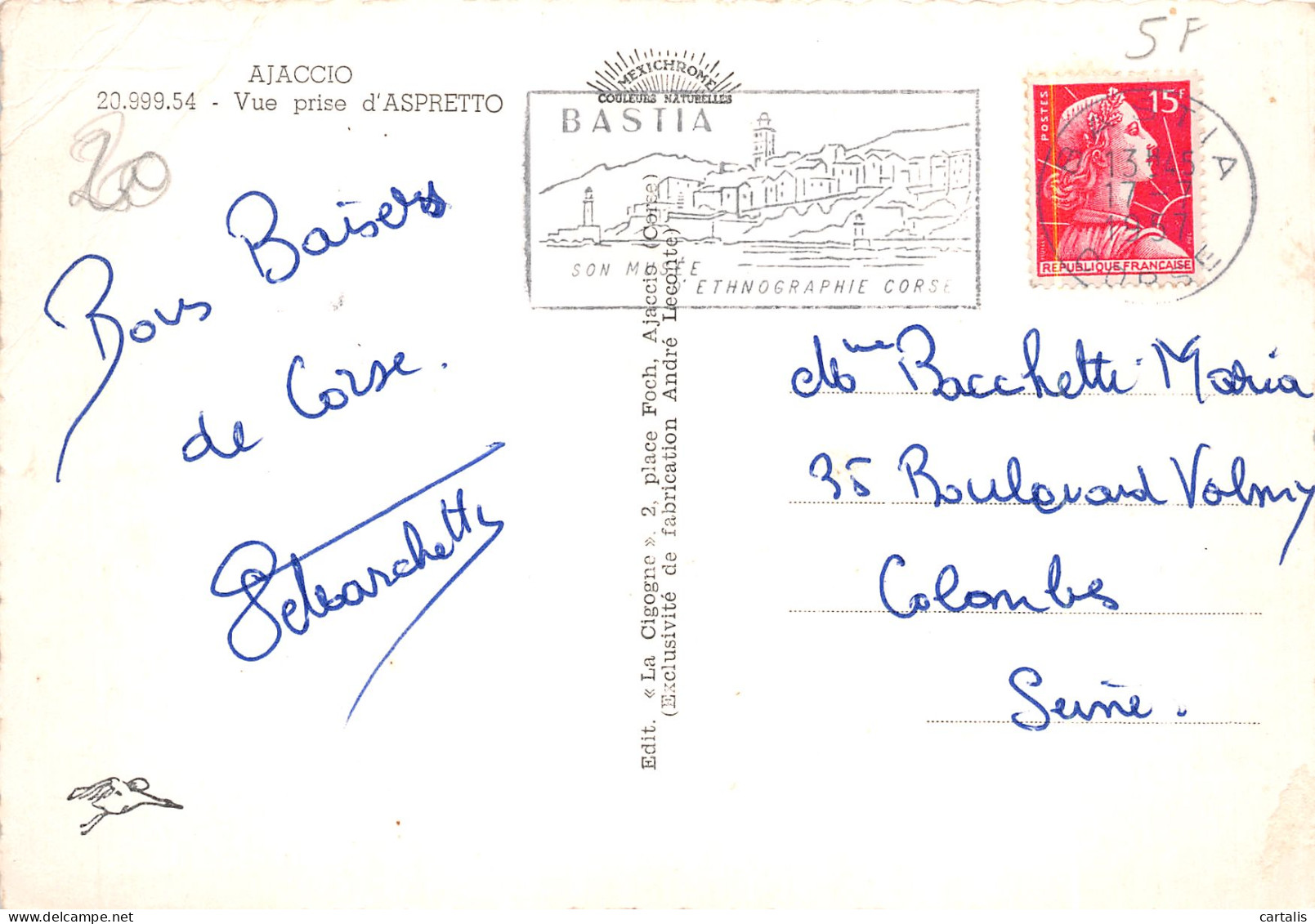 2A-AJACCIO ASPRETTO-N°C4091-D/0187 - Ajaccio