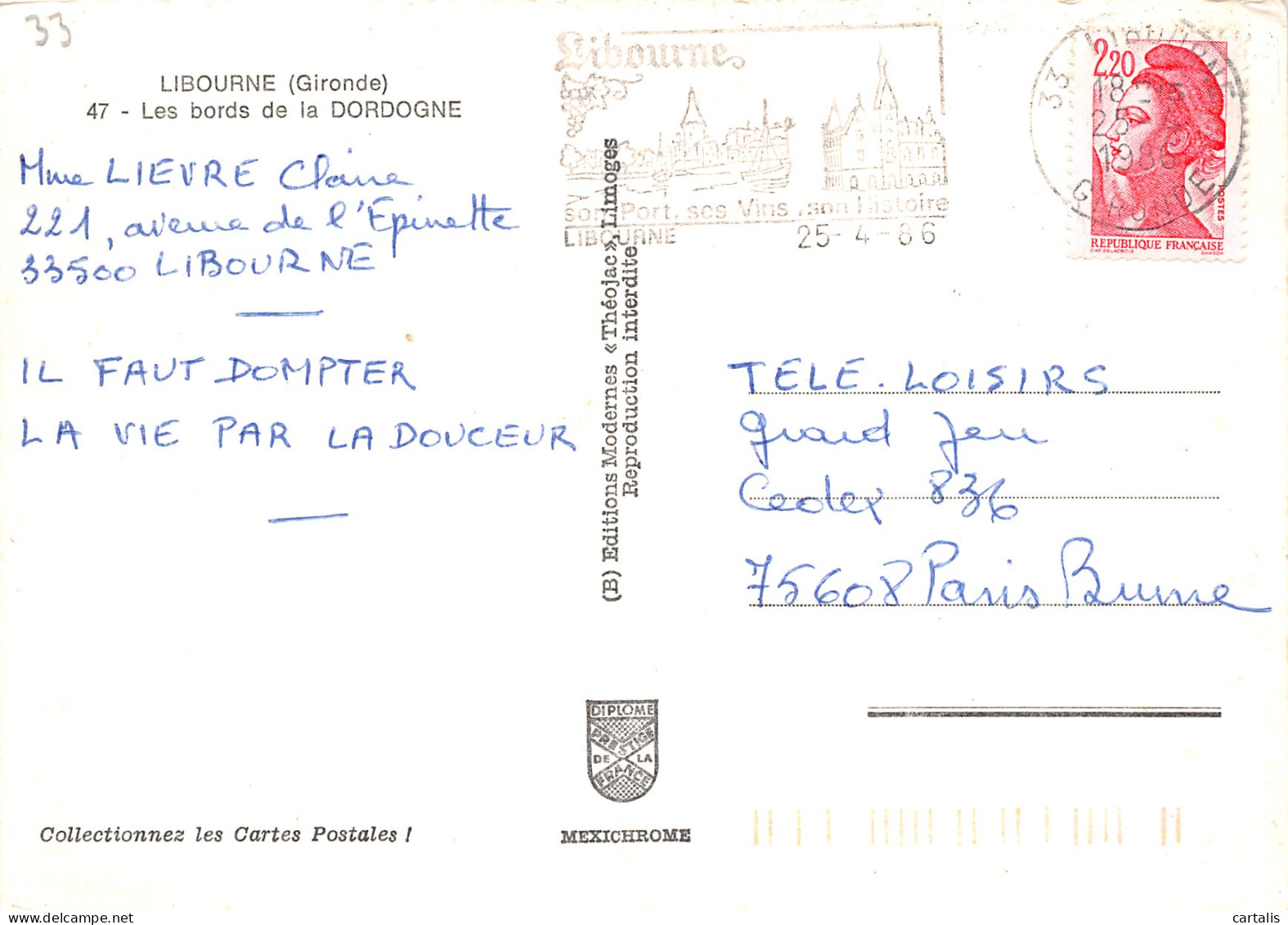 33-LIBOURNE-N°C4091-D/0061 - Libourne