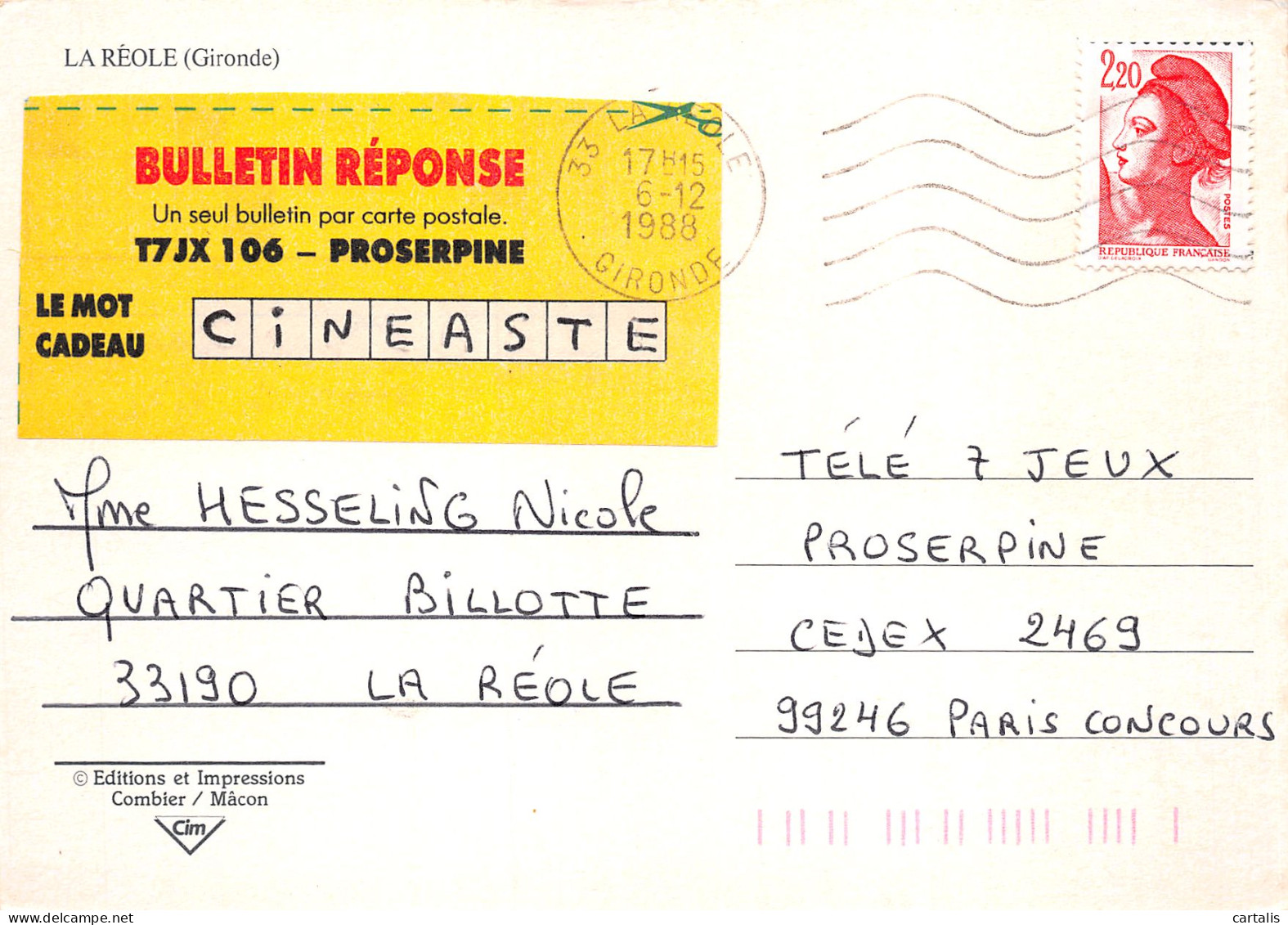 33-LA REOLE-N°C4092-A/0247 - La Réole