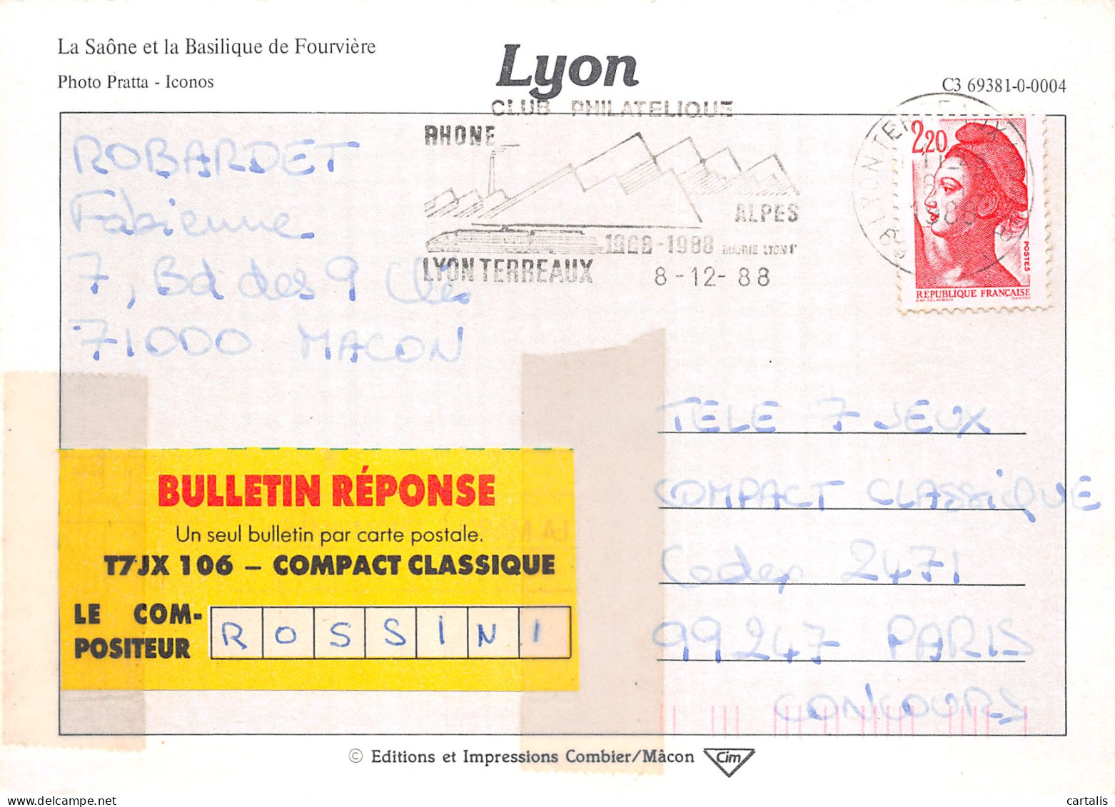 69-LYON FOURVIERE-N°C4092-A/0219 - Lyon 1