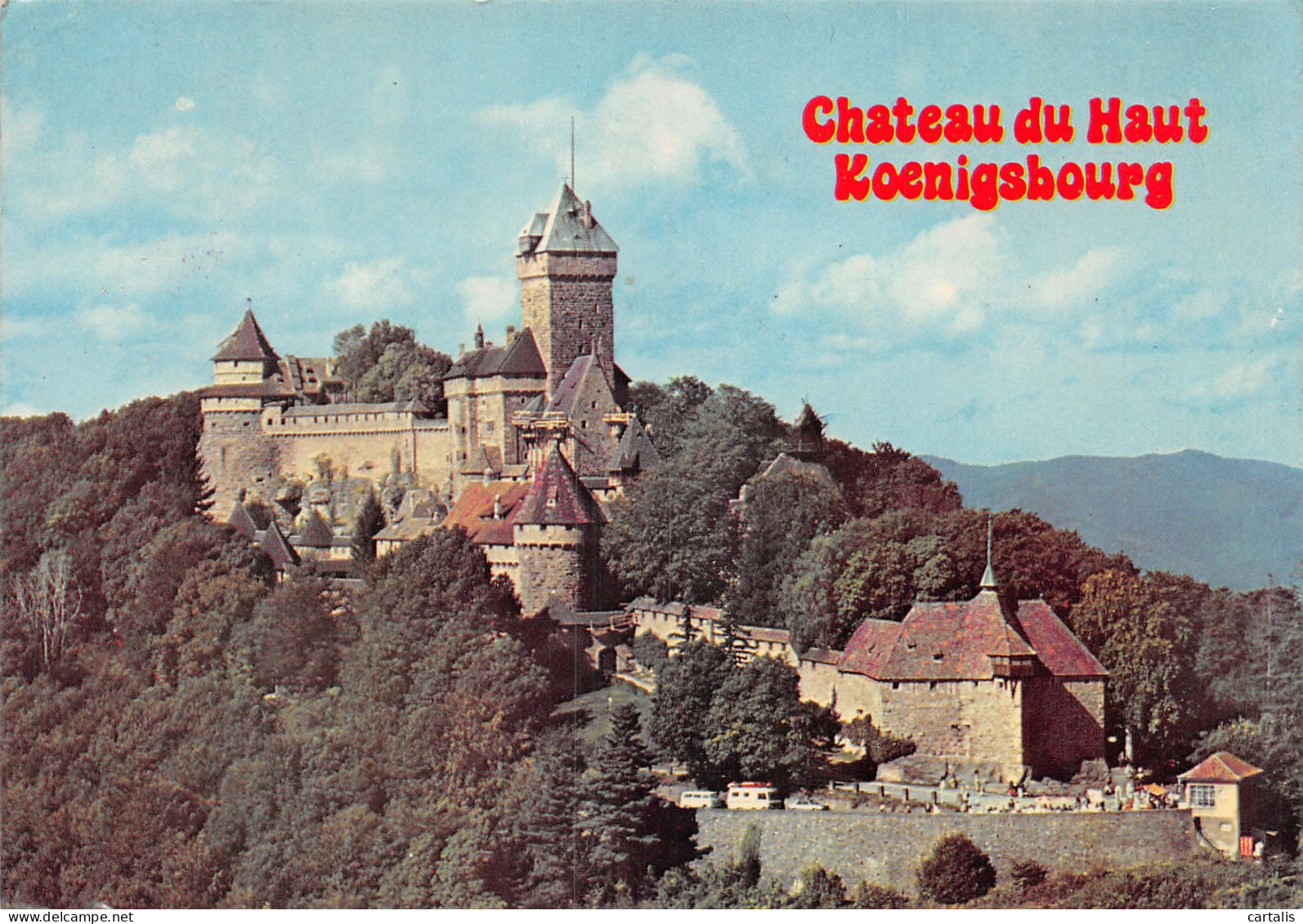 68-LE HAUT KOENIGSBOURG LE CHATEAU-N°C4092-C/0375 - Other & Unclassified