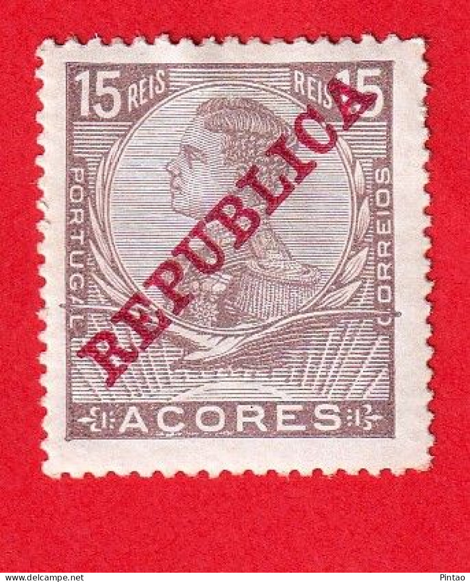 ACR0459- AÇORES 1911 Nº 124- MH - Azoren