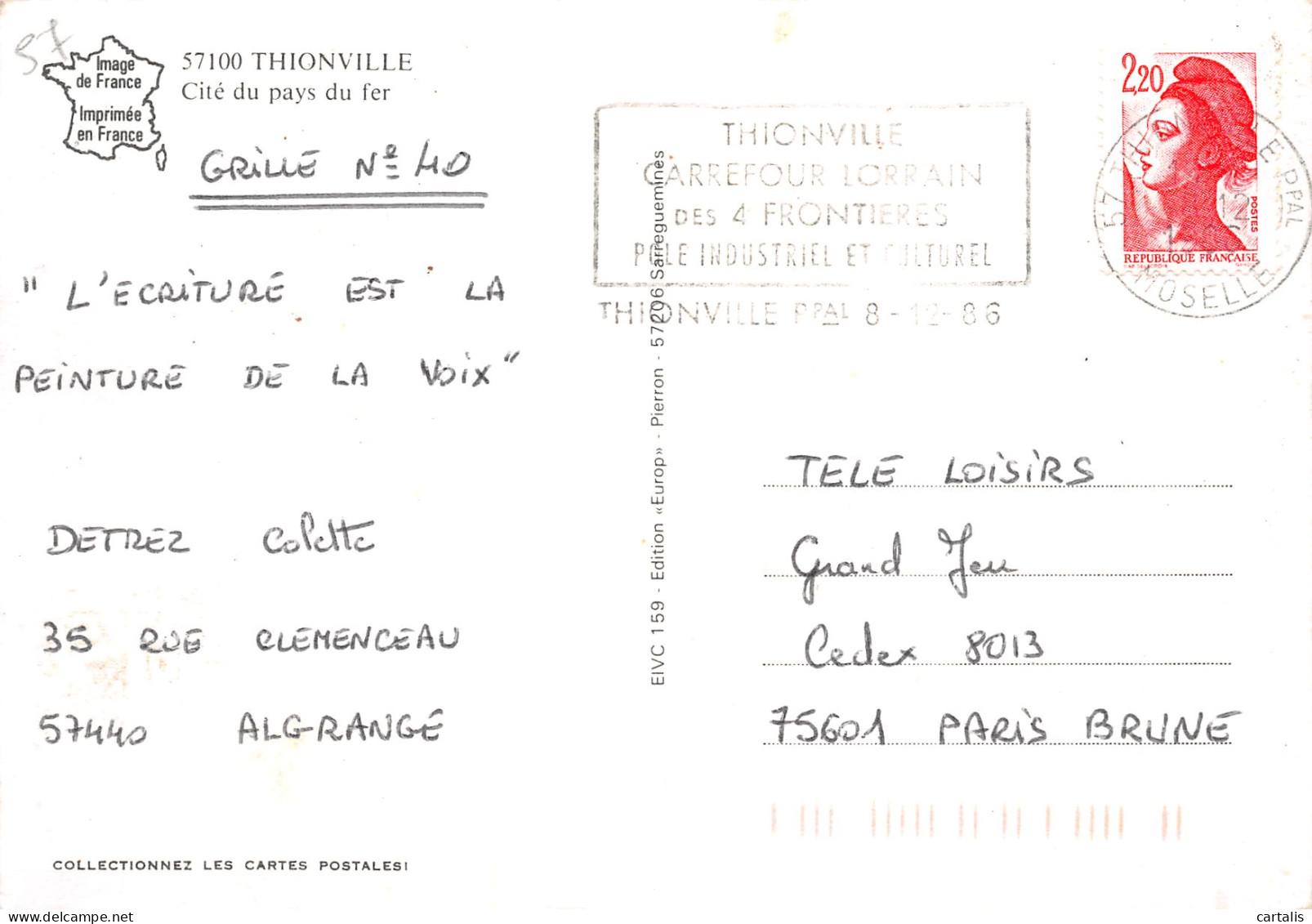 57-THIONVILLE-N°C4092-B/0377 - Thionville