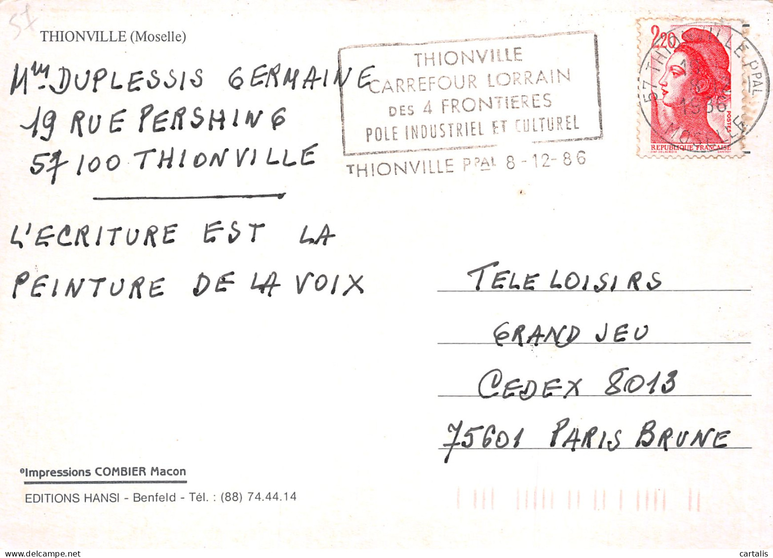 57-THIONVILLE-N°C4092-B/0375 - Thionville