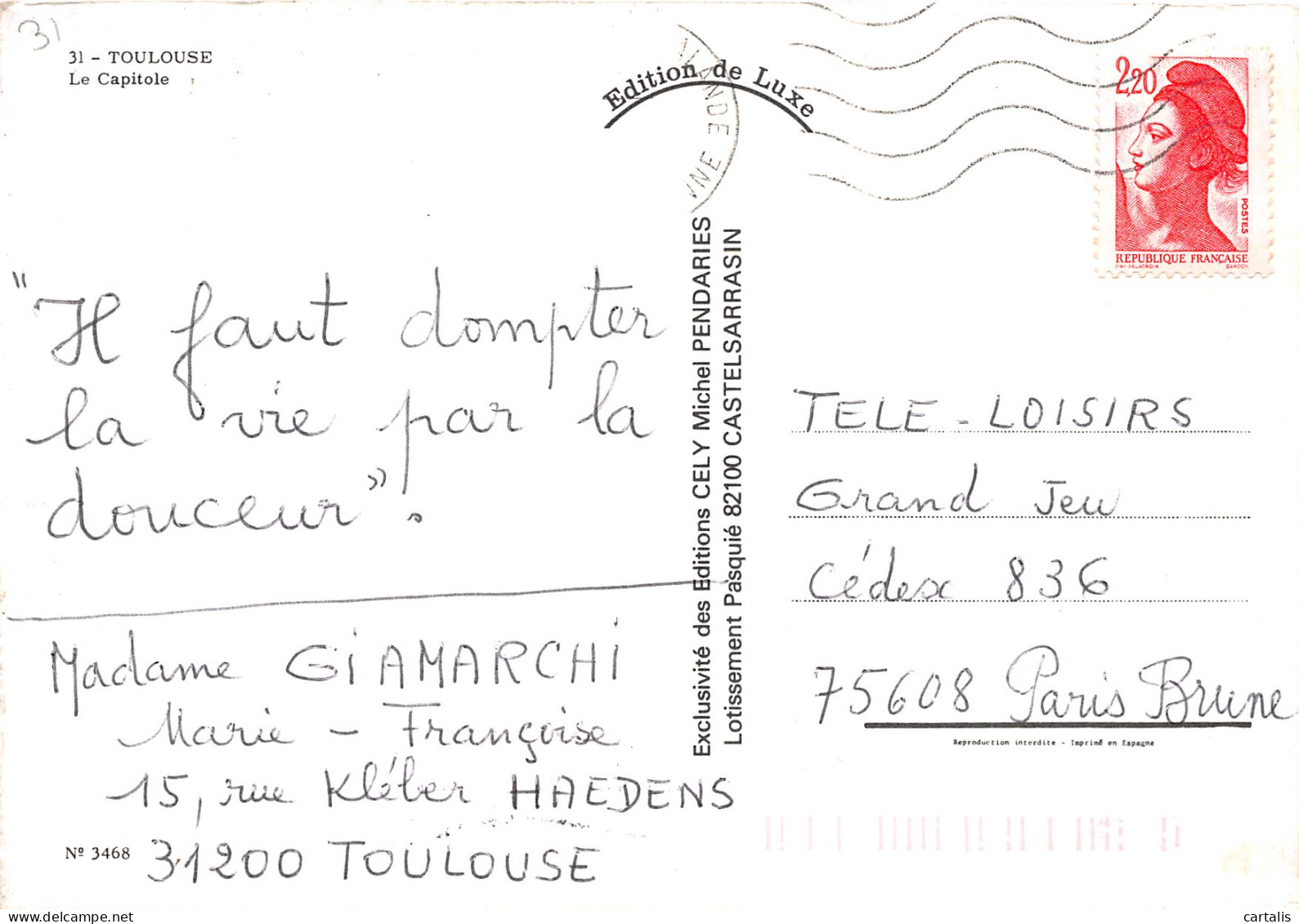 31-TOULOUSE-N°C4093-B/0141 - Toulouse