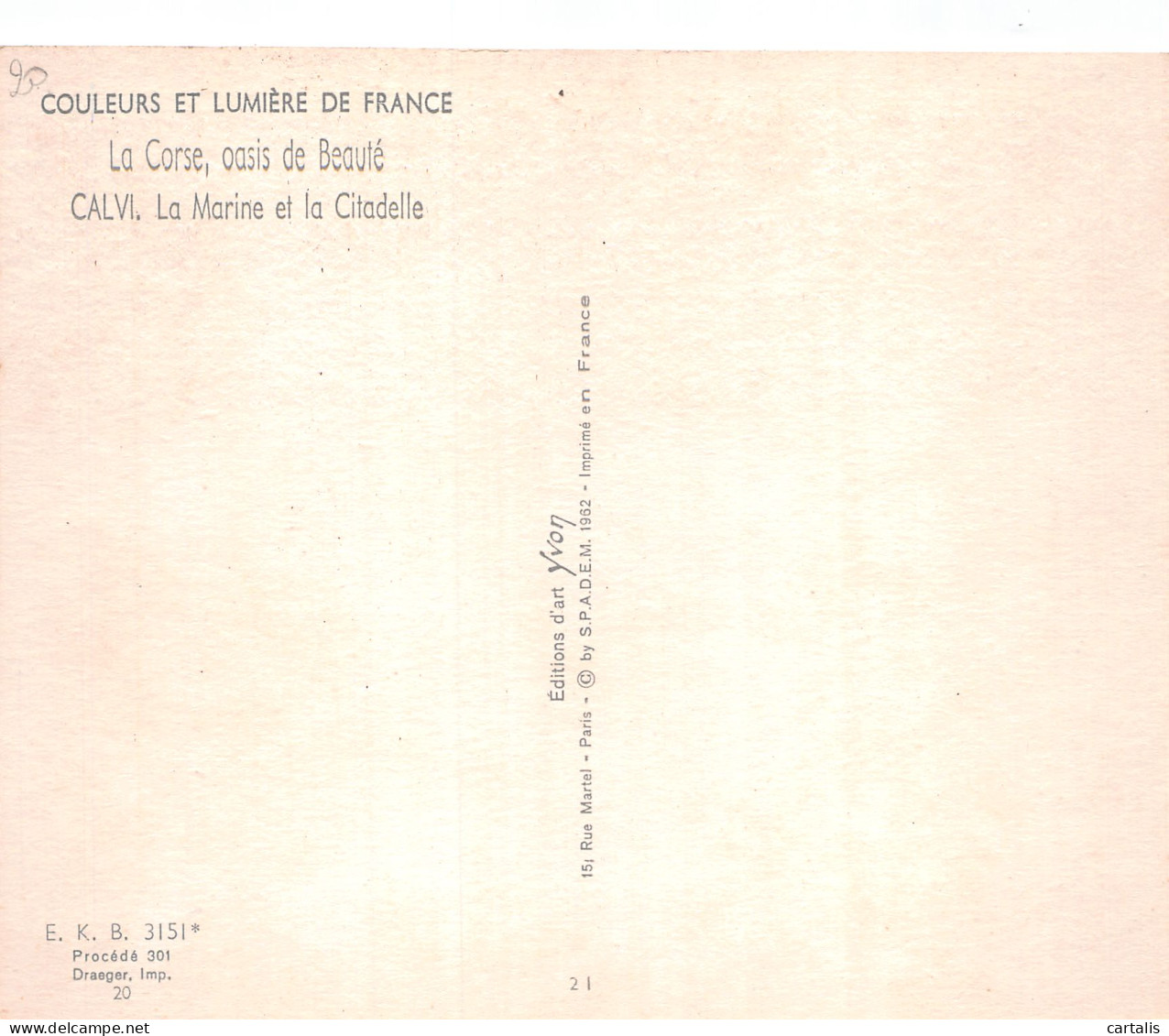 2B-CALVI-N°C4093-A/0035 - Calvi