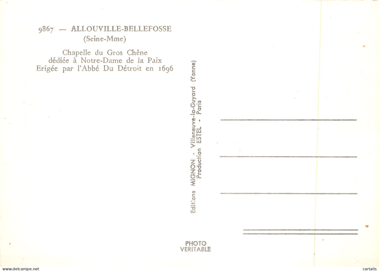76-ALLOUVILLE BELLEFOSSE-N°C4094-C/0067 - Allouville-Bellefosse