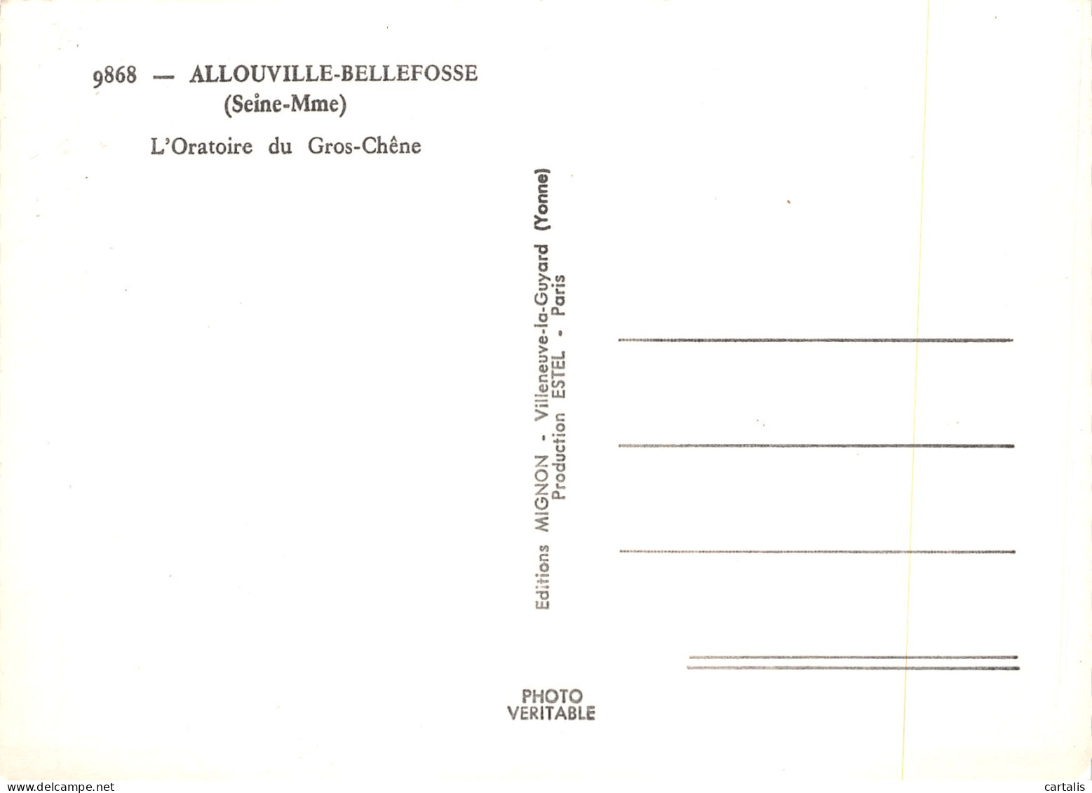 76-ALLOUVILLE BELLEFOSSE-N°C4094-C/0065 - Allouville-Bellefosse