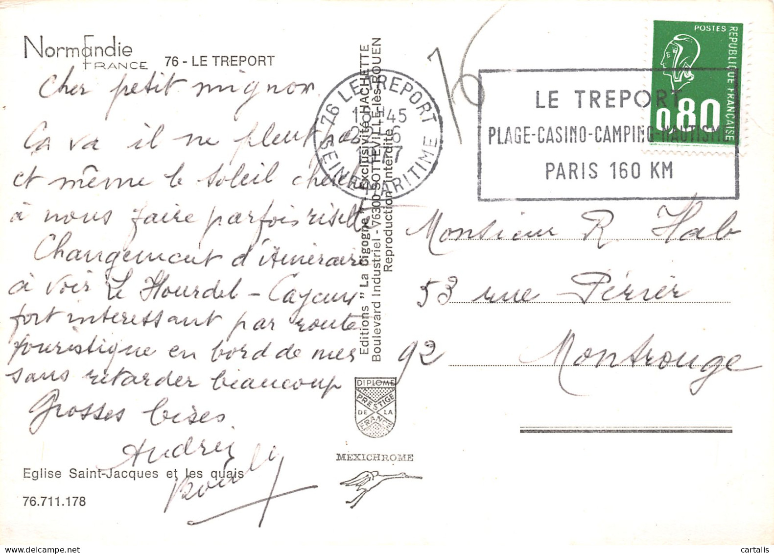 76-LE TREPORT-N°C4094-B/0371 - Le Treport