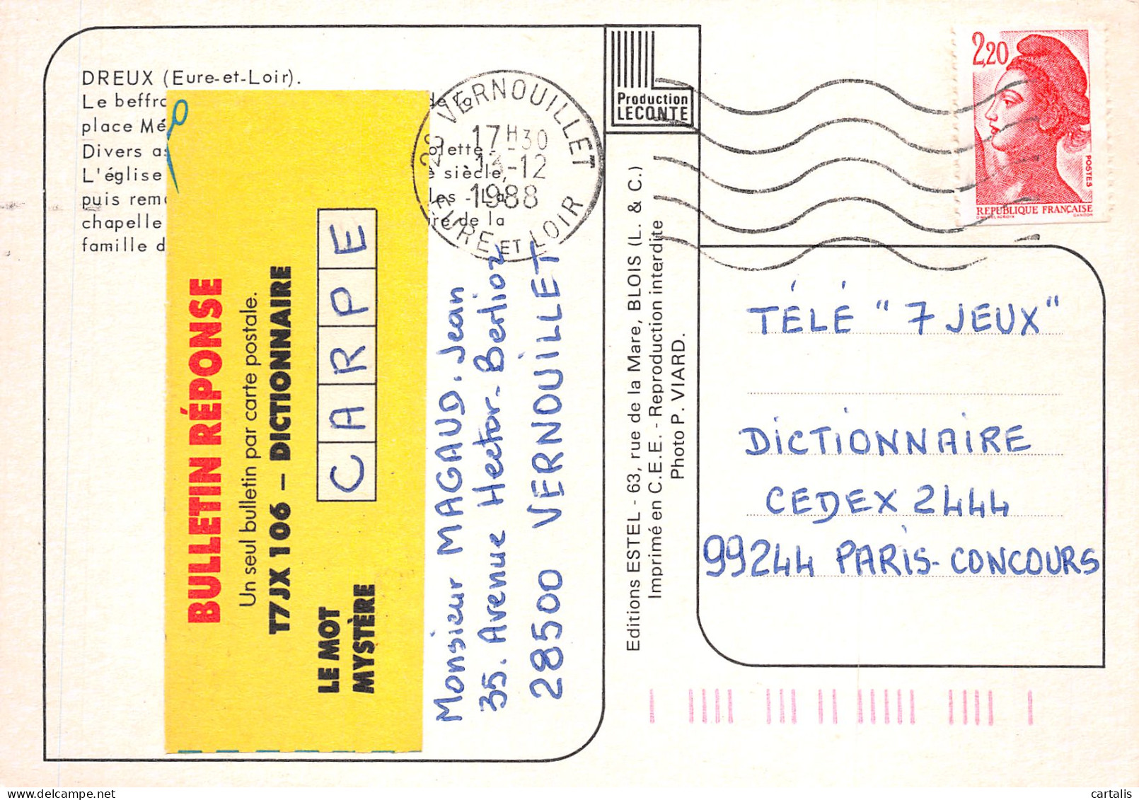 28-DREUX-N°C4094-D/0193 - Dreux