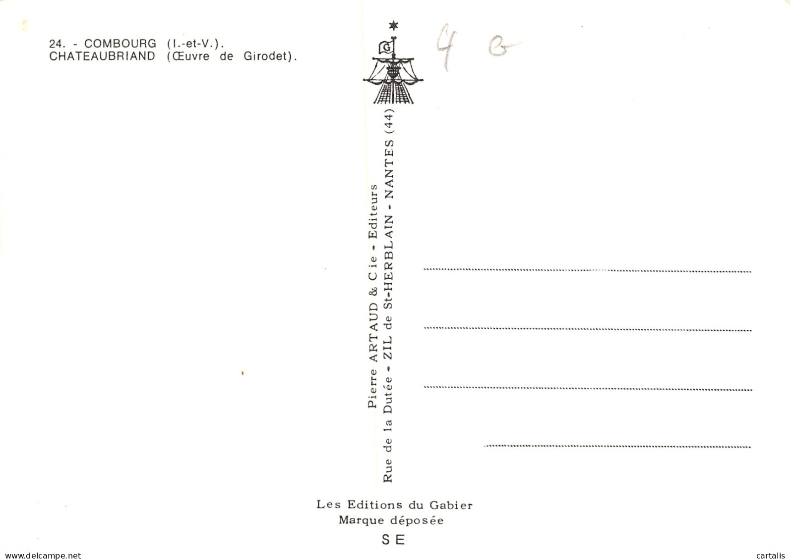 35-COMBOURG -N°C4094-C/0165 - Combourg