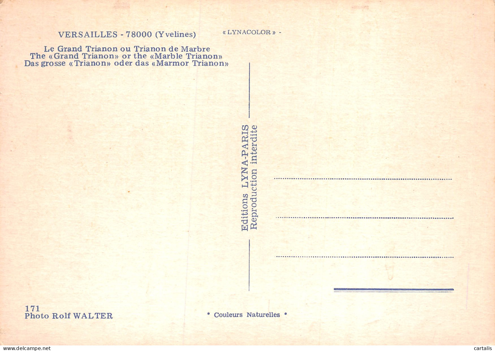 78-VERSAILLES LE GRAND TRIANON-N°C4094-C/0143 - Versailles (Schloß)