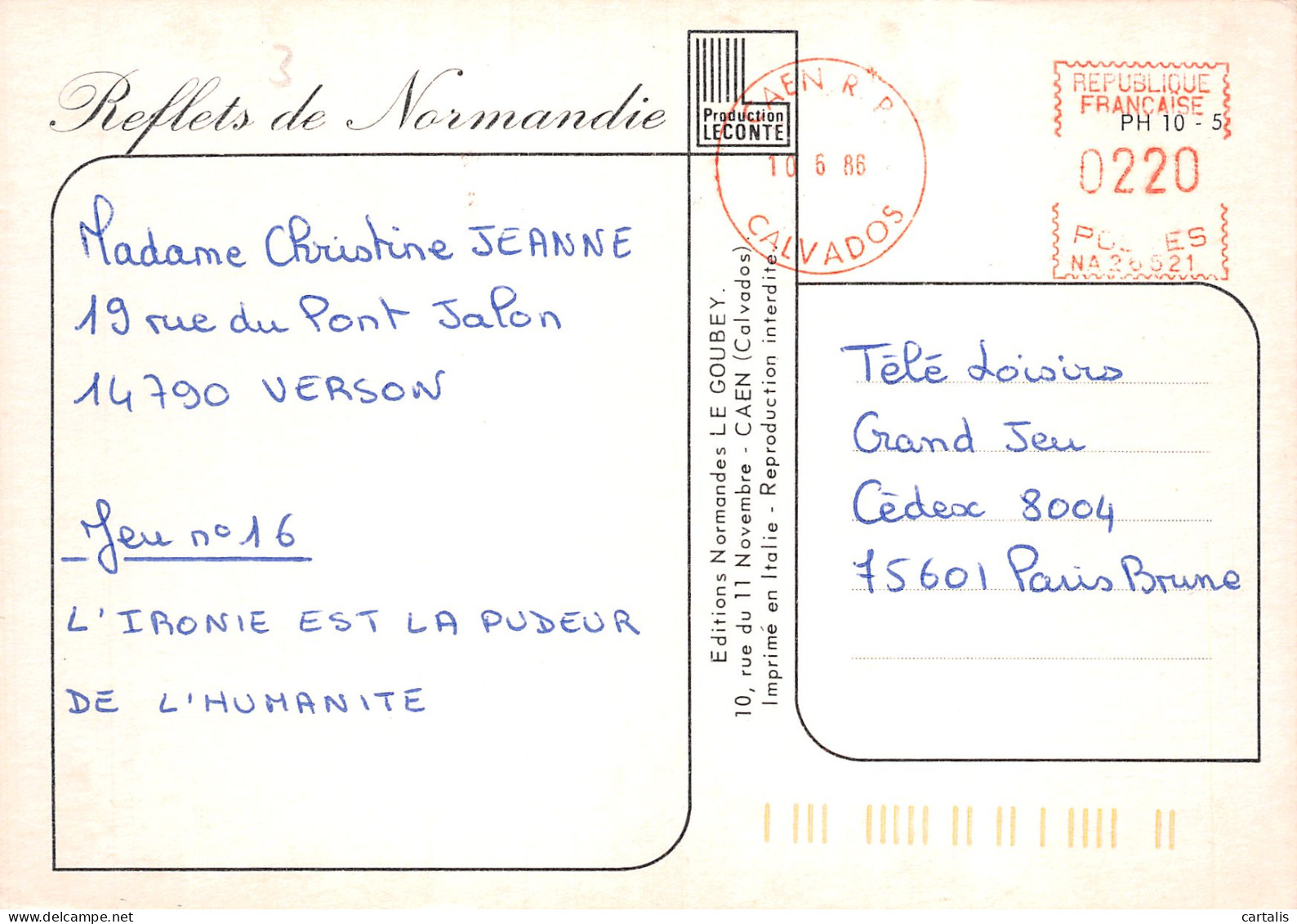 14-CAEN-N°C4095-C/0093 - Caen