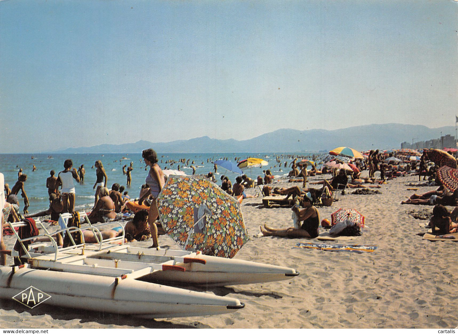 66-CANET PLAGE SAINT NAZAIRE EN ROUSSILLON-N°C4095-B/0385 - Canet Plage