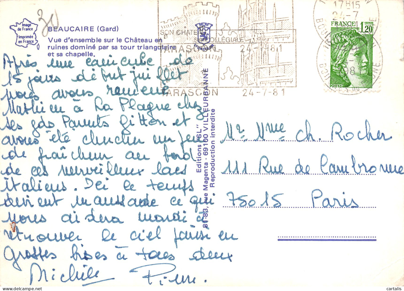 30-BEAUCAIRE-N°C4095-B/0095 - Beaucaire