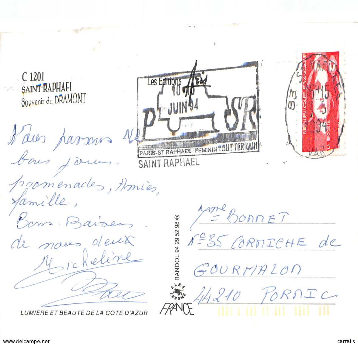 83-BOULOURIS LE DRAMONT-N°C4095-D/0165 - Boulouris