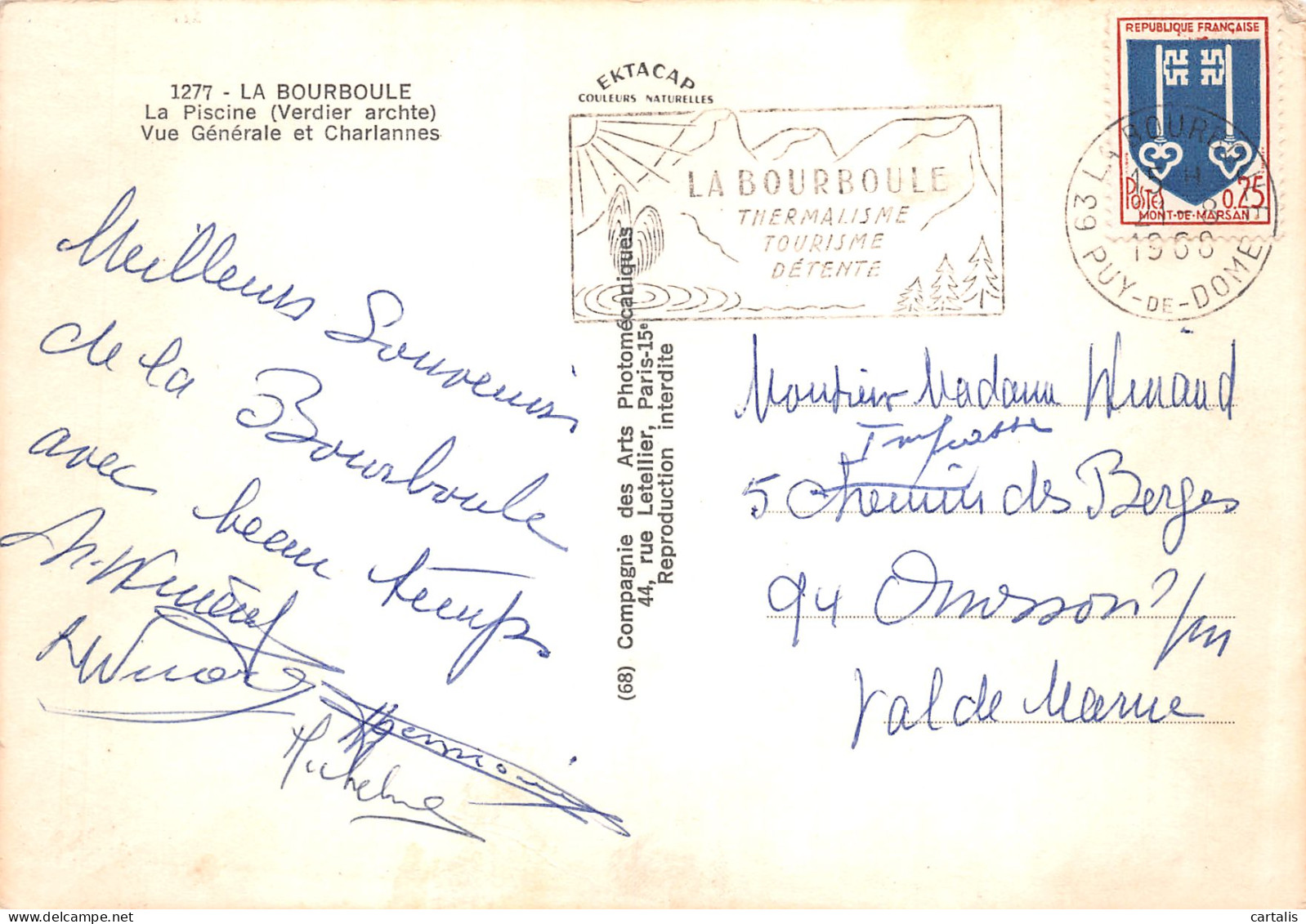 63-LA BOURBOULE-N°C4095-D/0031 - La Bourboule