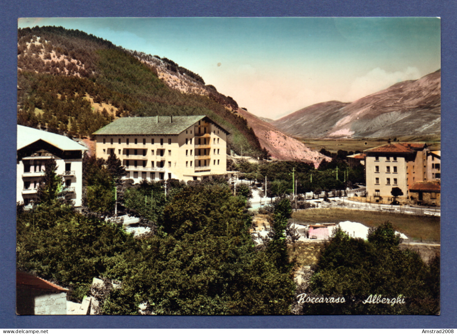 1954 - BOCCARASO - ALBERGHI    -  ITALIE - L'Aquila