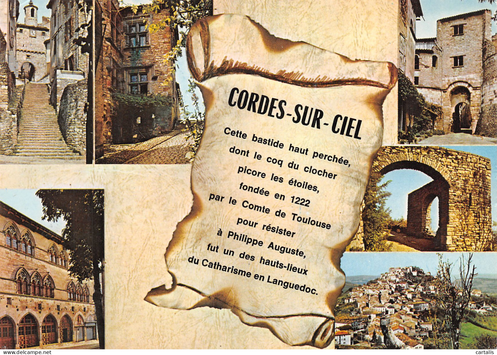 81-CORDES EN ALBIGEOIS-N°C4096-C/0237 - Cordes