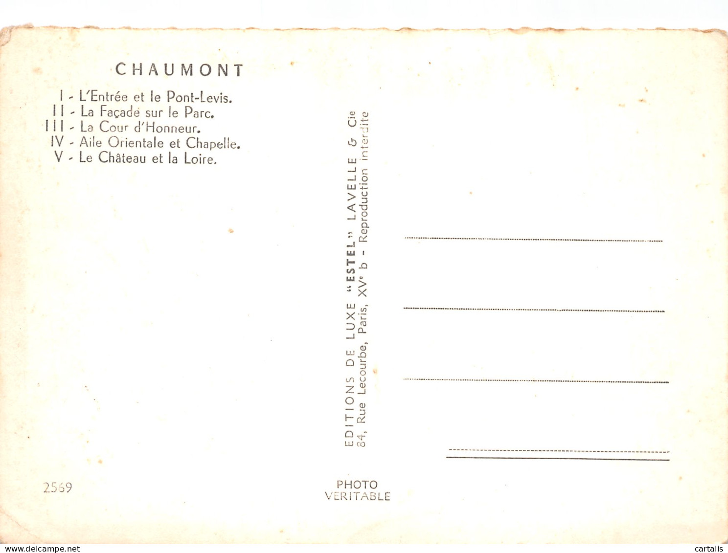 41-CHAUMONT LE CHATEAU-N°C4096-B/0367 - Sonstige & Ohne Zuordnung