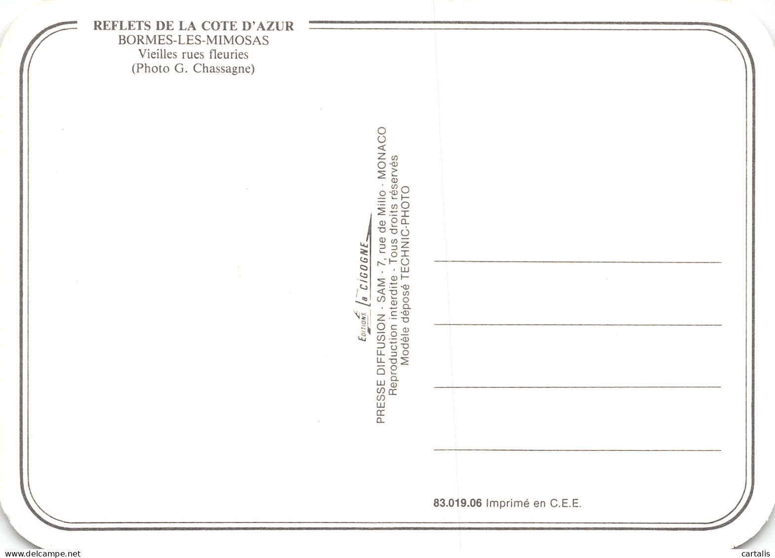 83-BORMES LES MIMOSAS-N°C4096-B/0263 - Bormes-les-Mimosas