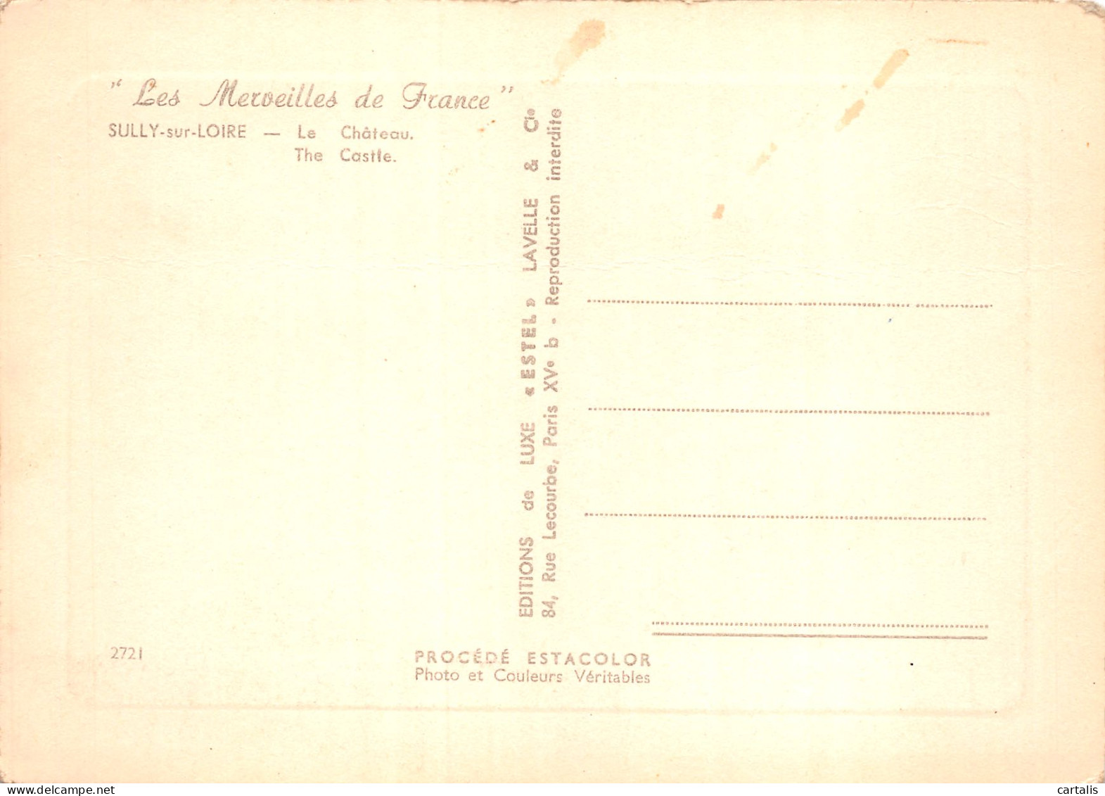 45-SULLY SUR LOIRE-N°C4096-A/0009 - Sully Sur Loire