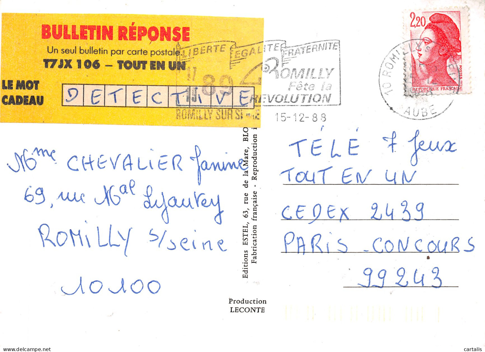 10-ROMILLY SUR SEINE-N°C4097-A/0023 - Romilly-sur-Seine