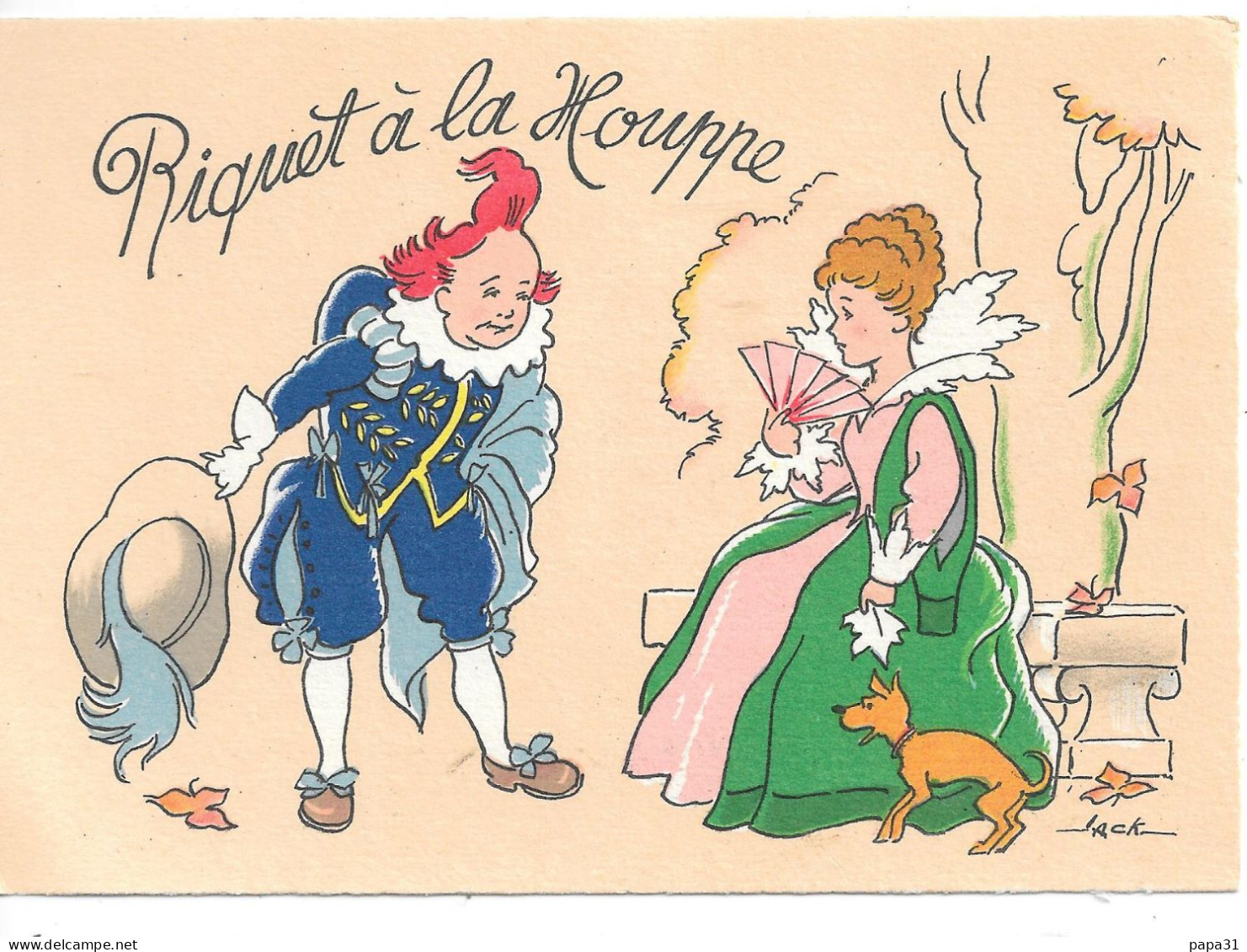 Riquet à La Houppe  -  édition Barré Et Dayez - Fairy Tales, Popular Stories & Legends