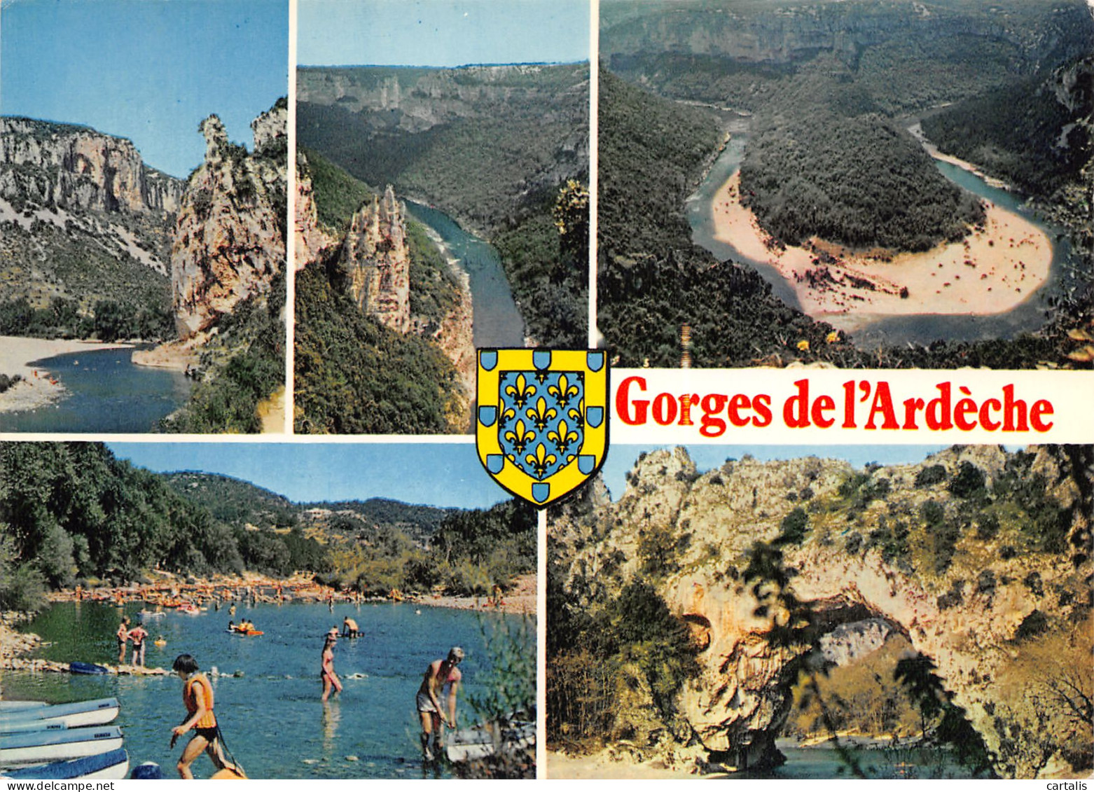 07-LES GORGES DE L ARDECHE-N°C4096-D/0233 - Autres & Non Classés